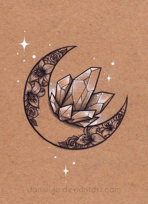 32 top idées de tatouages lune celtique pour s'inspirer 2