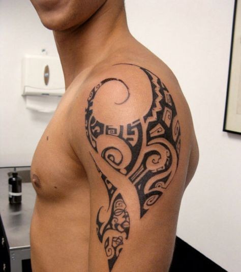 48 top idées de tatouages maori homme 22