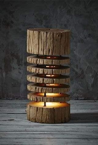 50 top idées de décorations avec du bois brut 24