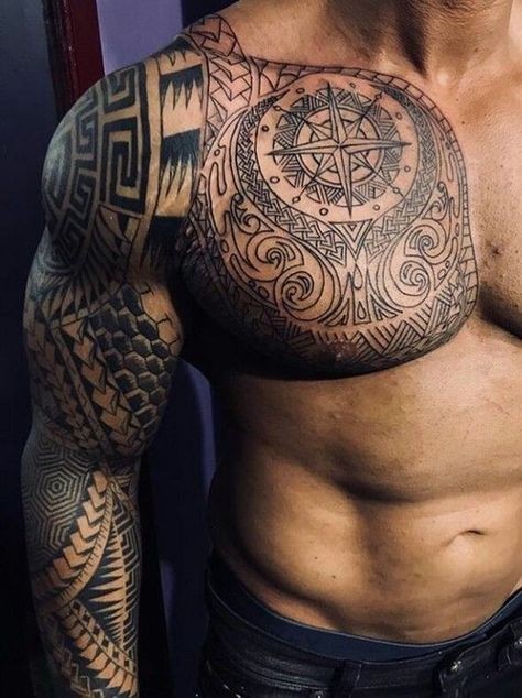 48 top idées de tatouages maori homme 24