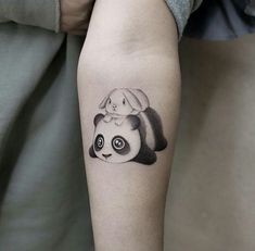 25 top idées de tatouages panda pour s'inspirer 25