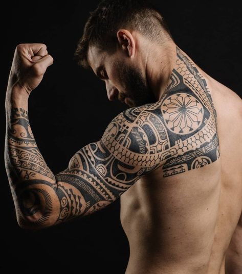48 top idées de tatouages maori homme 25