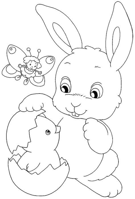 29 top idées de lapin de Pâques à dessiner 26