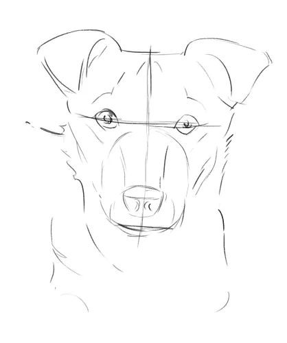 57 idées de dessins de chien pour apprendre à dessiner des chiens 30