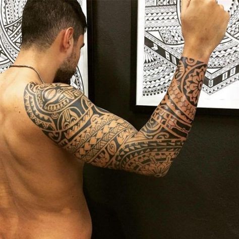 48 top idées de tatouages maori homme 29