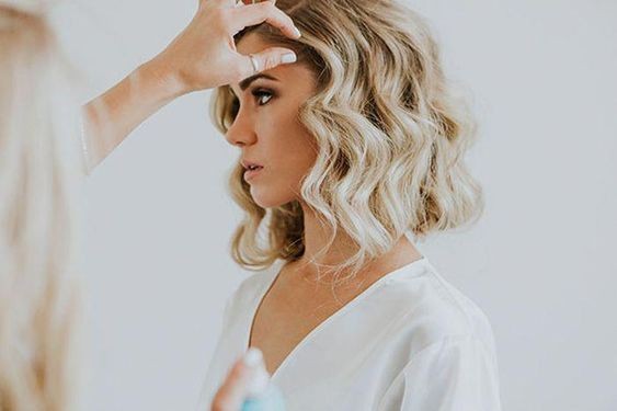 42 Coiffures de mariage pour cheveux mi-longs 3 42 Coiffures de mariage pour cheveux mi-longs 3