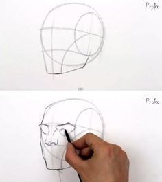 50 idées et tutos pour apprendre à dessiner une tète 34