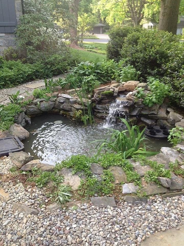 37 idées d'étangs de jardin avec des cascades 22 37 idées d'étangs de jardin avec des cascades 22