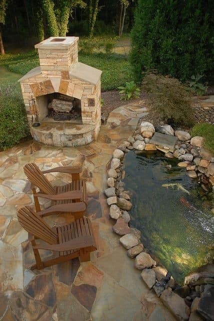 37 idées d'étangs de jardin avec des cascades 28 37 idées d'étangs de jardin avec des cascades 28