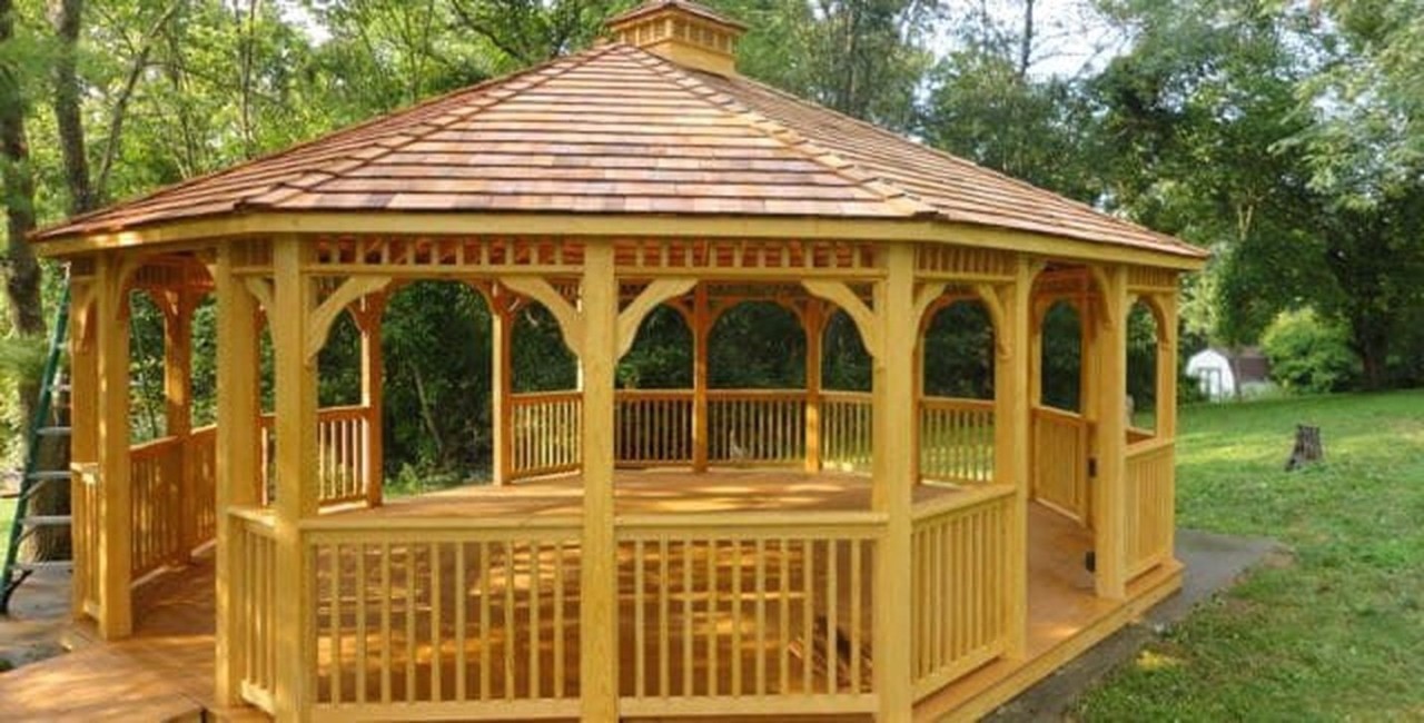 39 top idées de conceptions de gazebo qui font rêver 26