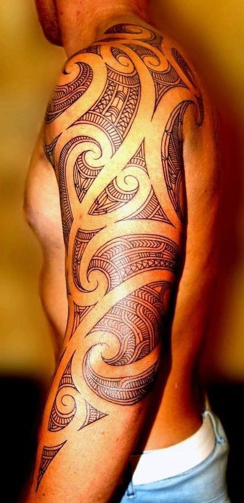 49 top idées de tatouages maori avant bras 41