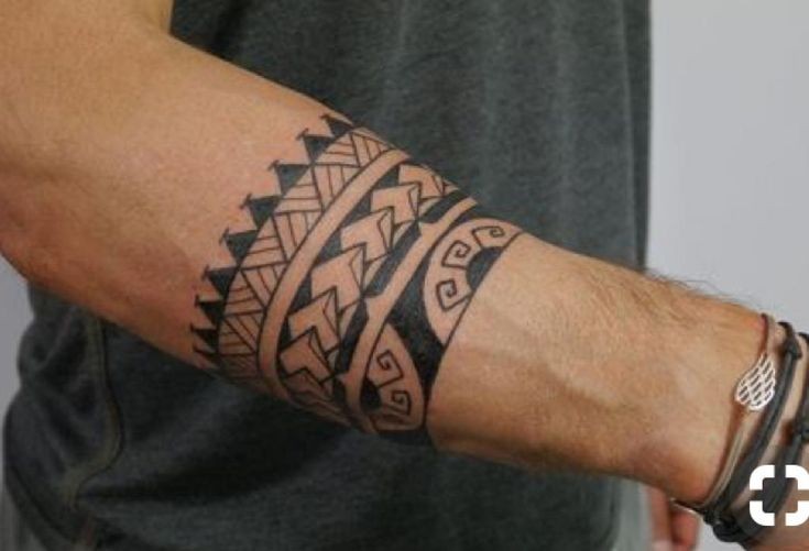 49 top idées de tatouages maori avant bras 42