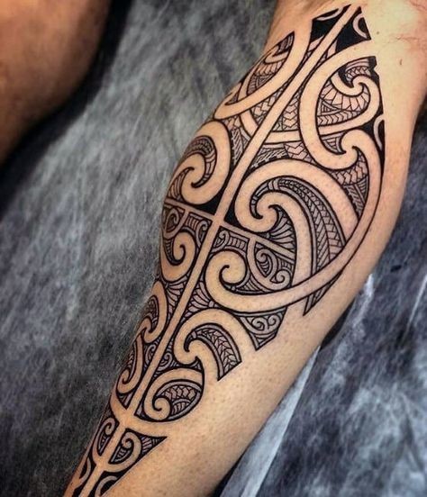 48 top idées de tatouages maori homme 41