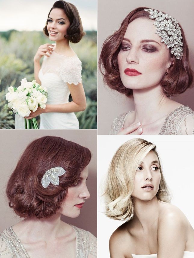 42 Coiffures de mariage pour cheveux mi-longs 44