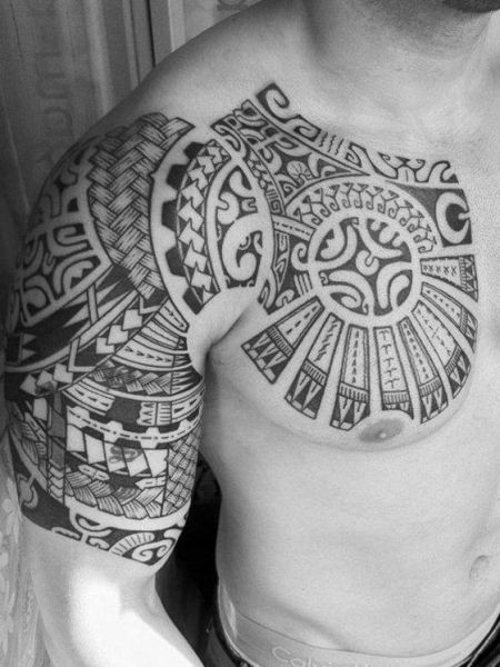 48 top idées de tatouages maori homme 44