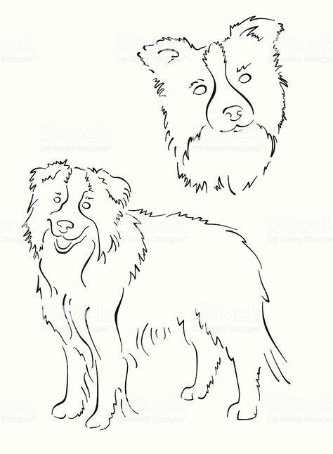57 idées de dessins de chien pour apprendre à dessiner des chiens 47