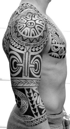 48 top idées de tatouages maori homme 46