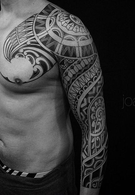48 top idées de tatouages maori homme 47