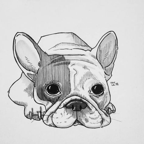 57 idées de dessins de chien pour apprendre à dessiner des chiens 50