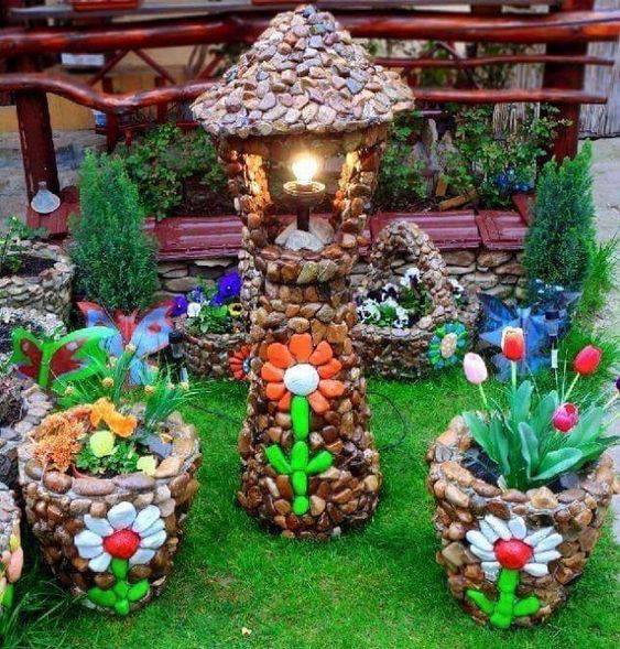 70 top idées de décors à faire avec des pierres 54 70 top idées de décors à faire avec des pierres 54