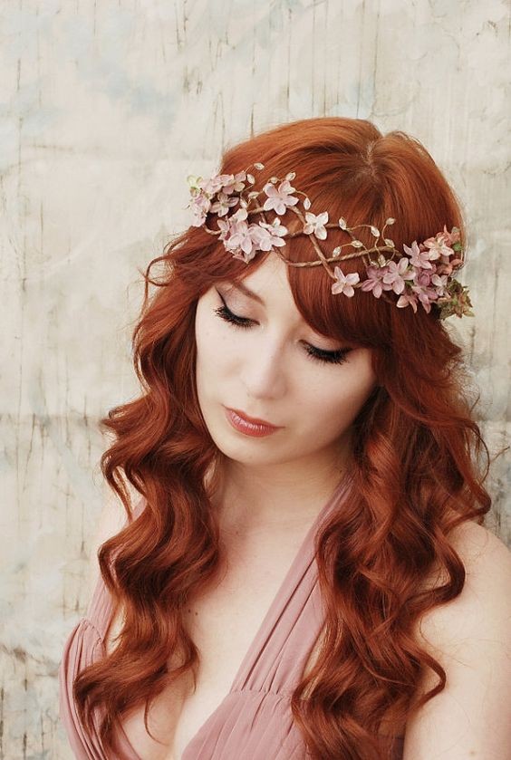 33 Coiffures de mariage bohèmes pour cheveux mi longs 6 33 Coiffures de mariage bohèmes pour cheveux mi longs 6
