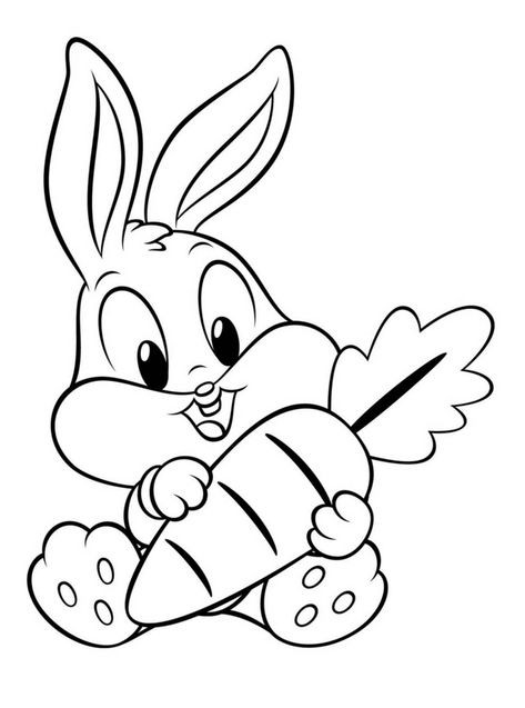 29 top idées de lapin de Pâques à dessiner 6