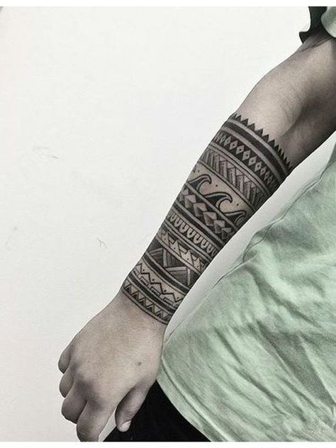 49 top idées de tatouages maori avant bras 26