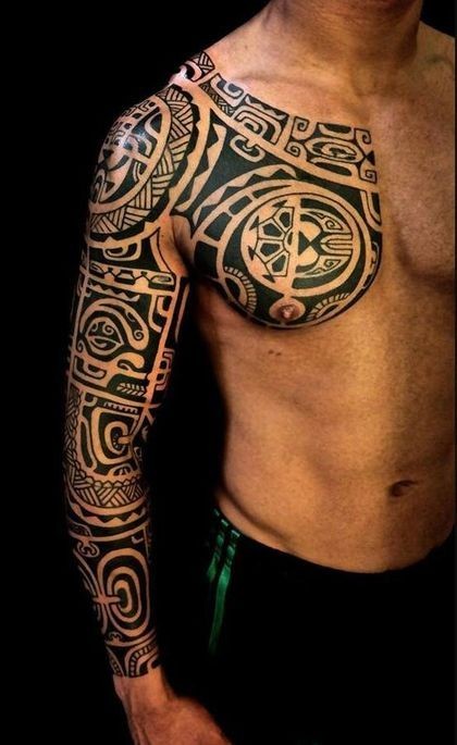 48 top idées de tatouages maori homme 7