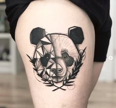 25 top idées de tatouages panda pour s'inspirer 10
