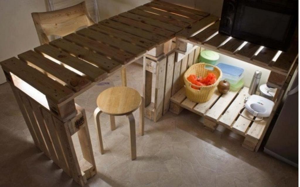 25 idées pour aménager une cuisine avec des palettes 7 25 idées pour aménager une cuisine avec des palettes 7