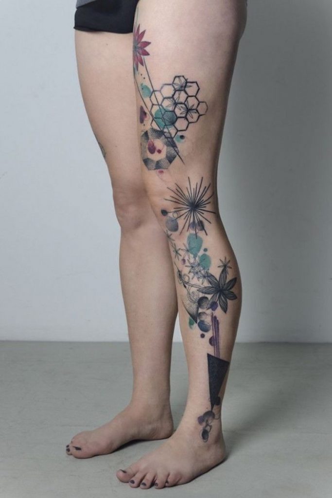 100 top idées de tatouages cuisse pour femme 21