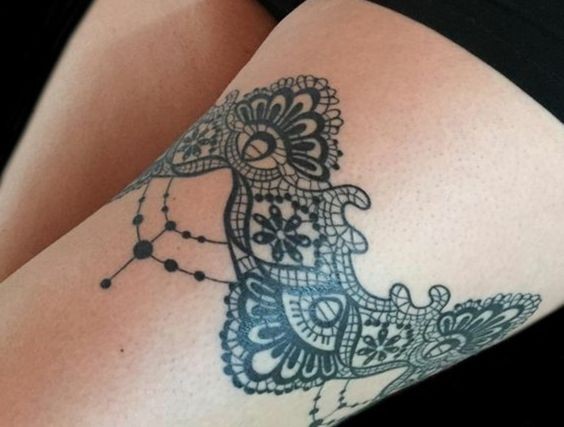 100 top idées de tatouages cuisse pour femme 87