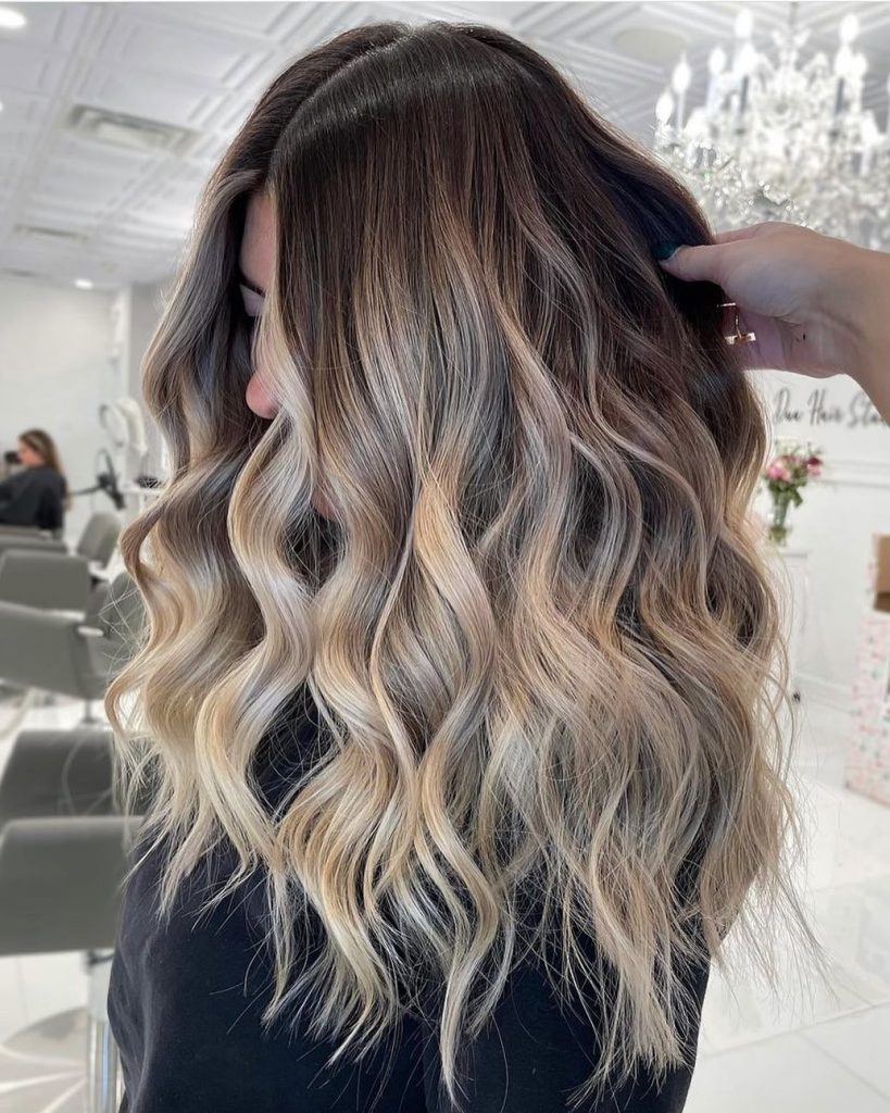 Les 50 plus belles idées de balayage caramel 8