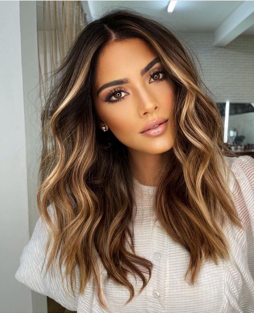 Les 50 plus belles idées de balayage caramel 16