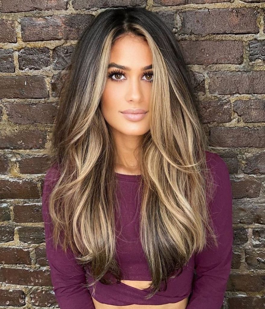 Les 50 plus belles idées de balayage caramel 19