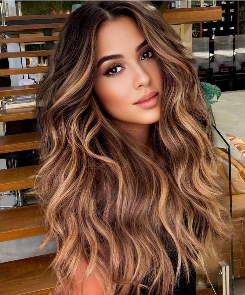 Les 50 plus belles idées de balayage caramel 22