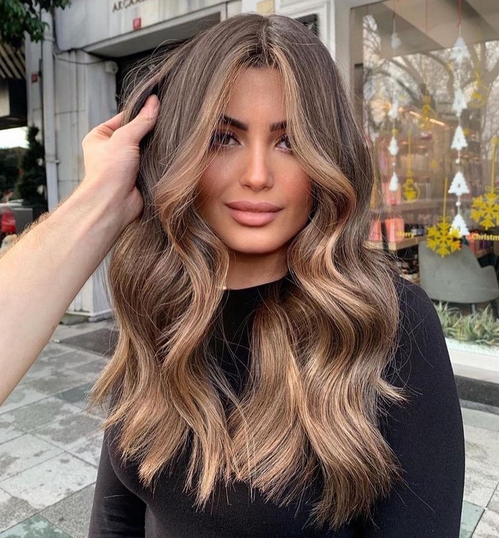 Les 50 plus belles idées de balayage caramel 26