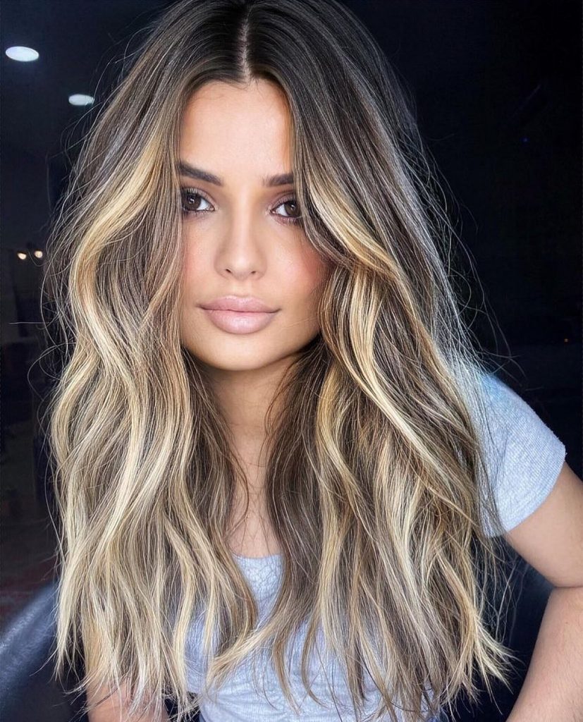 Les 50 plus belles idées de balayage caramel 30