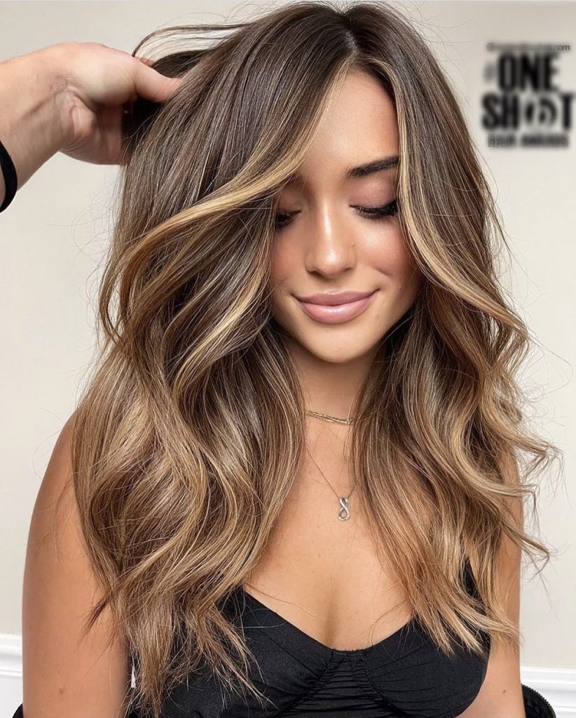 Les 50 plus belles idées de balayage caramel 31