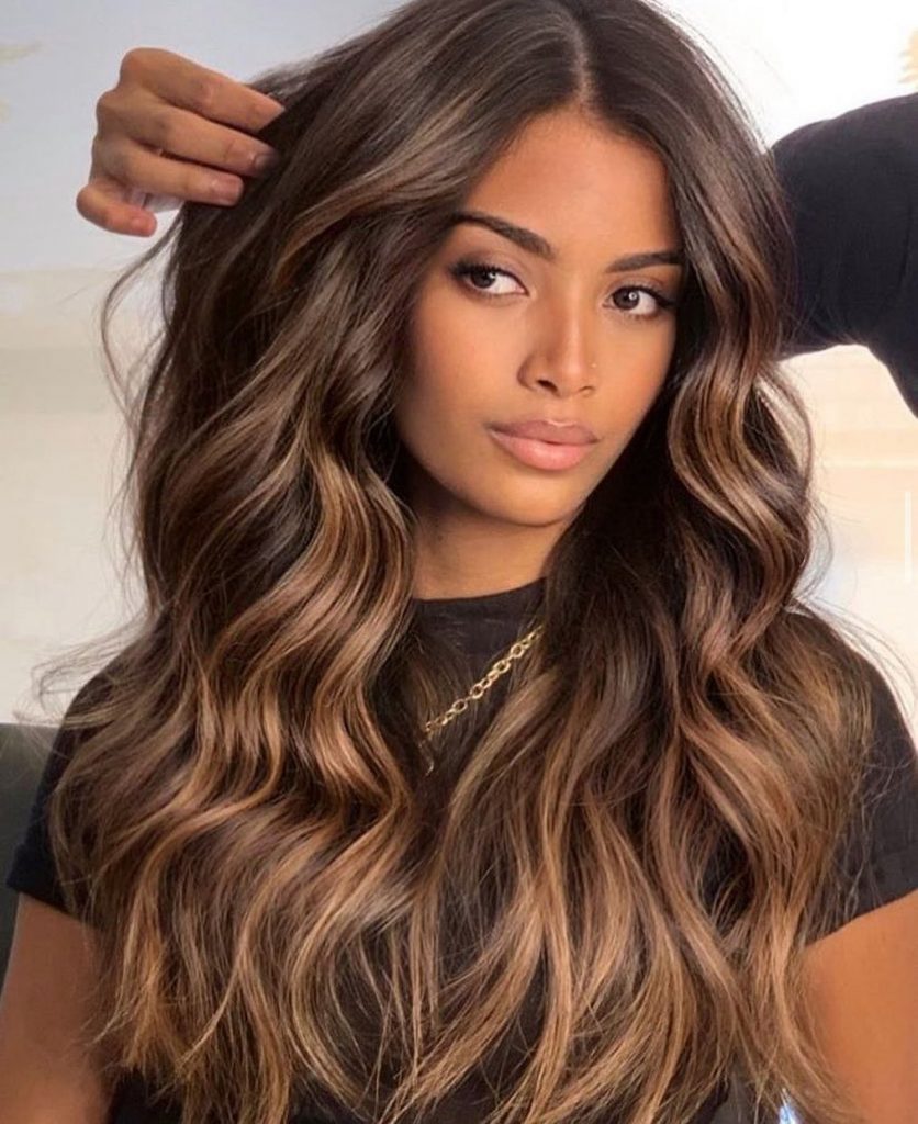 Les 50 plus belles idées de balayage caramel 33