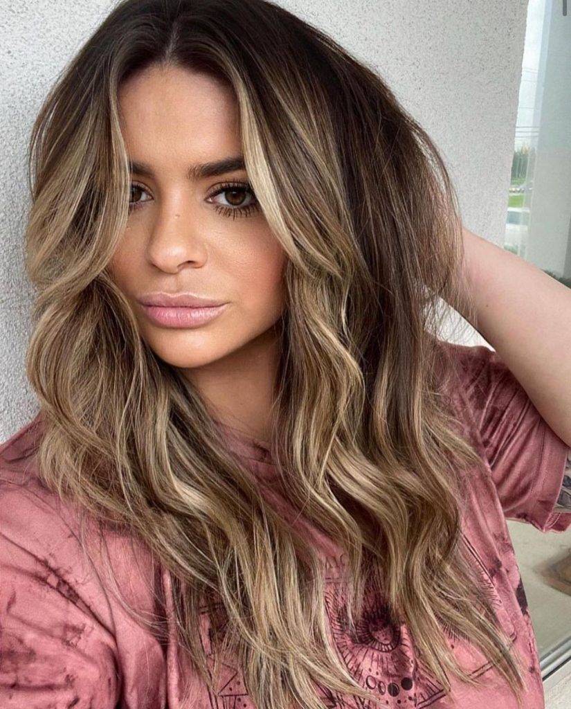 Les 50 plus belles idées de balayage caramel 49