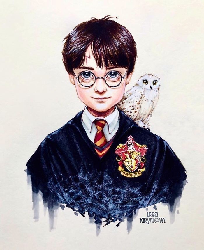 Les 50 plus belles idées de dessins Harry Potter 27