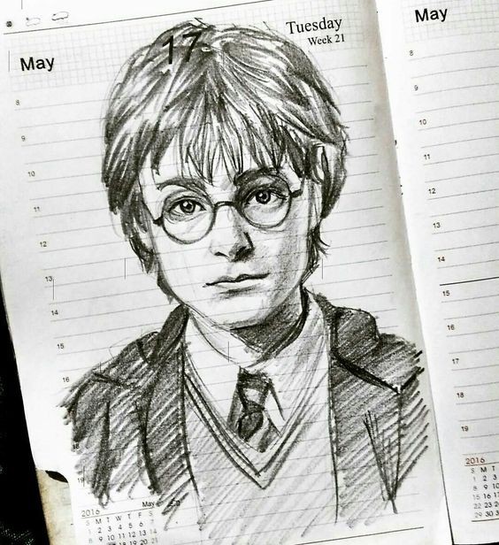 Les 50 plus belles idées de dessins Harry Potter 30