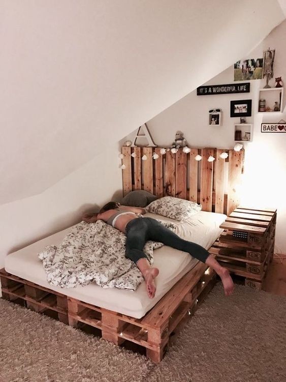 Les 30 plus beaux lits en palettes à faire soi-même 5