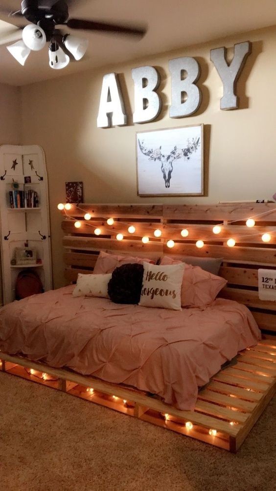 Les 30 plus beaux lits en palettes à faire soi-même 16