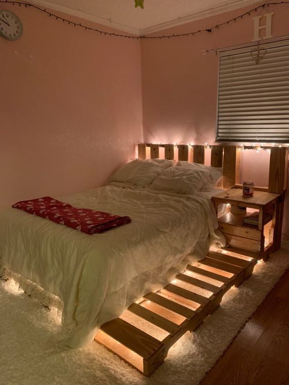 Les 30 plus beaux lits en palettes à faire soi-même 19