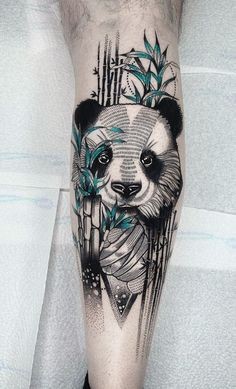 25 top idées de tatouages panda pour s'inspirer 1