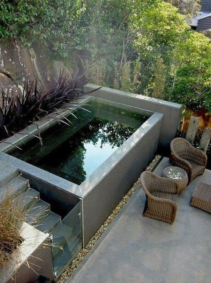 21 top idées de petites piscines pour les petites terrasses 13