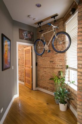 56 idées pour ranger son vélo dans son appartement 7