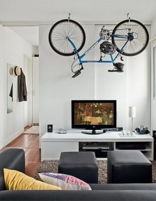 56 idées pour ranger son vélo dans son appartement 8